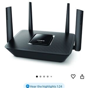Linksys EA8300 Black Router